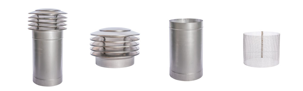 Schöne Lüftungslösung im freien Feld